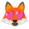 😍 Эмодзи «Fox Emoji 1» для Telegram