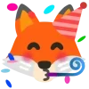 🥳 Эмодзи «Fox Emoji 1» для Telegram