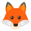 😶 Эмодзи «Fox Emoji 1» для Telegram