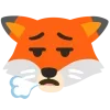 😮‍💨 Эмодзи «Fox Emoji 1» для Telegram