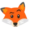 🤨 Эмодзи «Fox Emoji 1» для Telegram