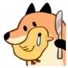 😊 Эмодзи «Лиса» для Telegram