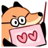 😊 Эмодзи «Лиса» для Telegram