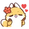 😊 Эмодзи «Лисичка» для Telegram