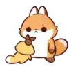 😊 Эмодзи «Лисичка» для Telegram