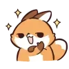 😊 Эмодзи «Лисичка» для Telegram