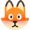 😳 Эмодзи «Fox - мордочка с эмоциями лисички» для Telegram