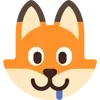 🤓 Эмодзи «Fox - мордочка с эмоциями лисички» для Telegram