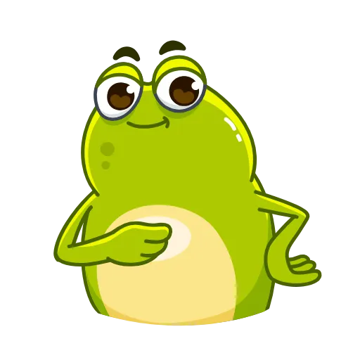 😉 Эмодзи «Frogita -» для Telegram