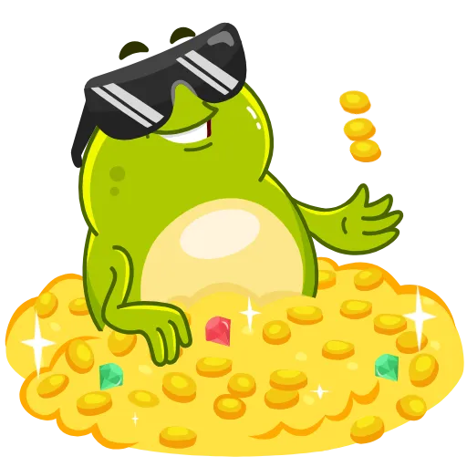 😎 Эмодзи «Frogita -» для Telegram