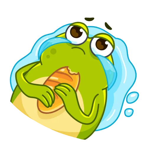 😭 Эмодзи «Frogita -» для Telegram
