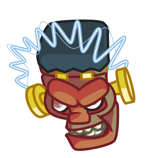 😡 Эмодзи «Frankenstein» для Telegram