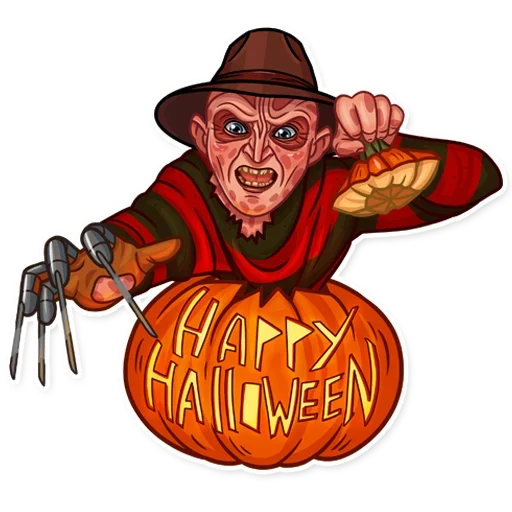 😚 Стикер «Freddys Nightmares» для Telegram