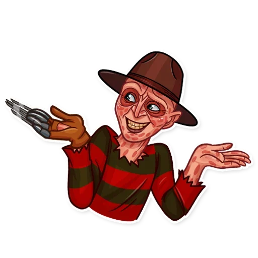 😙 Стикер «Freddys Nightmares» для Telegram