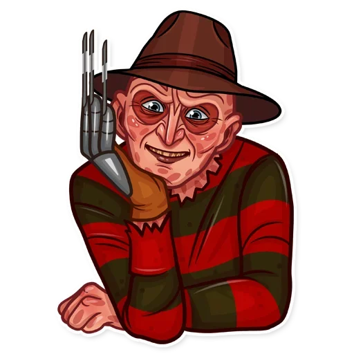 😟 Стикер «Freddys Nightmares» для Telegram