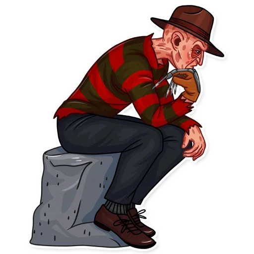 😚 Стикер «Freddys Nightmares» для Telegram