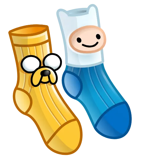 🧦 Стикер «Fresh Socks» для Telegram