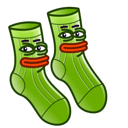 🧦 Стикер «Fresh Socks» для Telegram