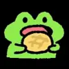 💚 Эмодзи «Лягуня» для Telegram