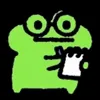💚 Эмодзи «Лягуня» для Telegram