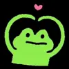 💚 Эмодзи «Лягуня» для Telegram