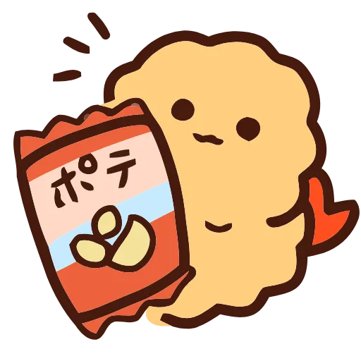🍤 Эмодзи «Fried Shrimp» для Telegram