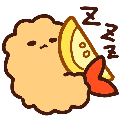🍤 Эмодзи «Fried Shrimp» для Telegram