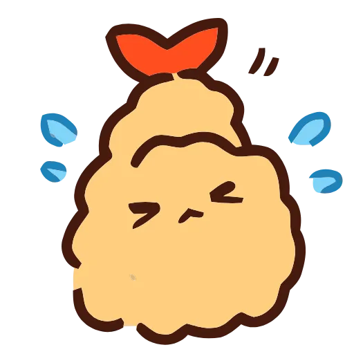 🍤 Эмодзи «Fried Shrimp» для Telegram