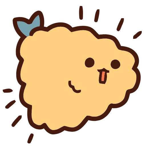 🍤 Эмодзи «Fried Shrimp» для Telegram