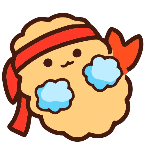 🍤 Эмодзи «Fried Shrimp» для Telegram