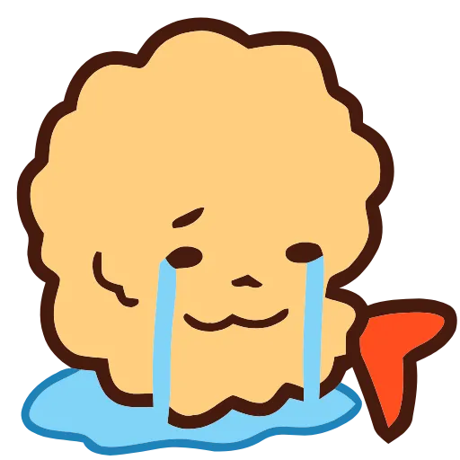 🍤 Эмодзи «Fried Shrimp» для Telegram