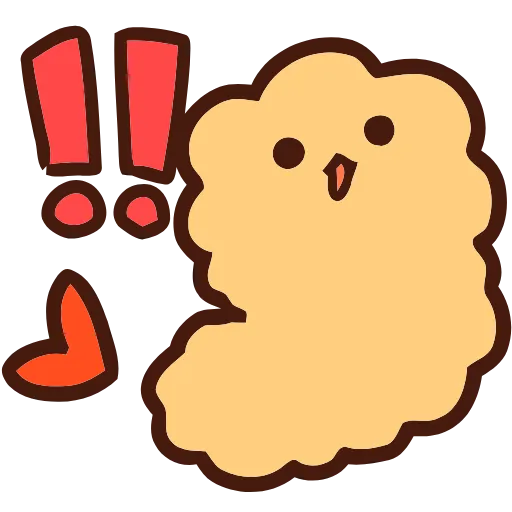 🍤 Эмодзи «Fried Shrimp» для Telegram