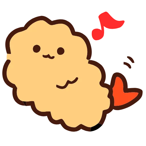 🍤 Эмодзи «Fried Shrimp» для Telegram