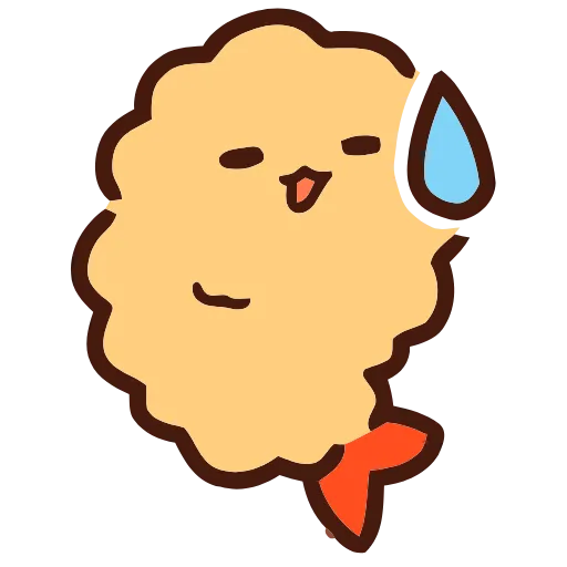 🍤 Эмодзи «Fried Shrimp» для Telegram