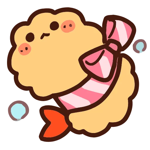 🍤 Эмодзи «Fried Shrimp» для Telegram