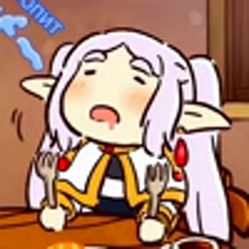 😪 Эмодзи «Frieren No Mahou» для Telegram