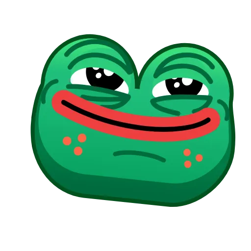 🥴 Стикер «Frog Emoji» для Telegram