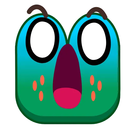 😱 Стикер «Frog Emoji» для Telegram