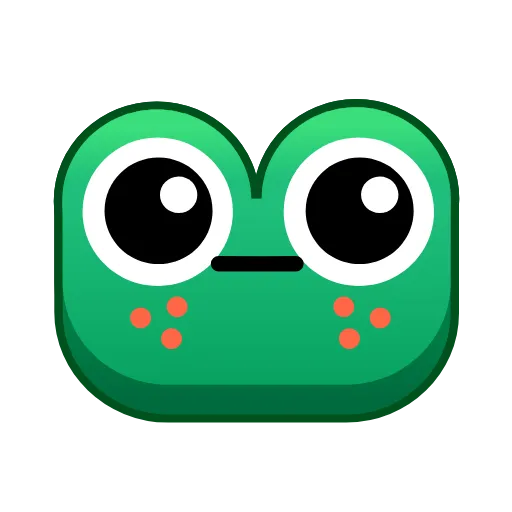😐 Стикер «Frog Emoji» для Telegram