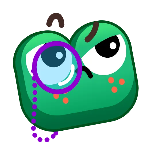 🧐 Стикер «Frog Emoji» для Telegram