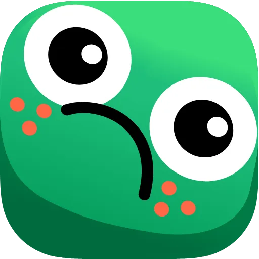 ☹️ Стикер «Frog Emoji» для Telegram