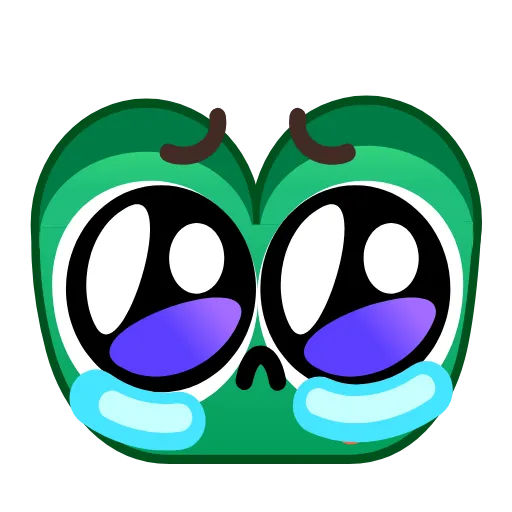 🥺 Стикер «Frog Emoji» для Telegram