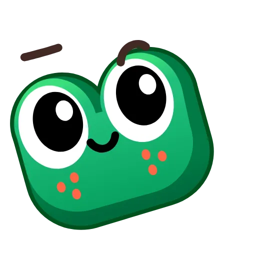 😉 Стикер «Frog Emoji» для Telegram