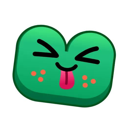 😝 Стикер «Frog Emoji» для Telegram