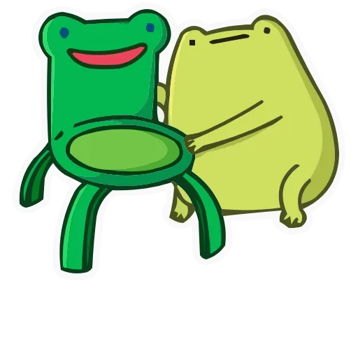 🪑 Эмодзи «Frog Mix» для Telegram