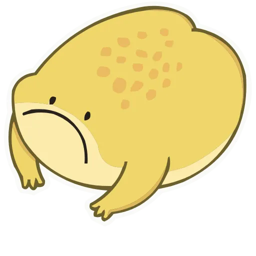 ☹️ Эмодзи «Frog Mix» для Telegram