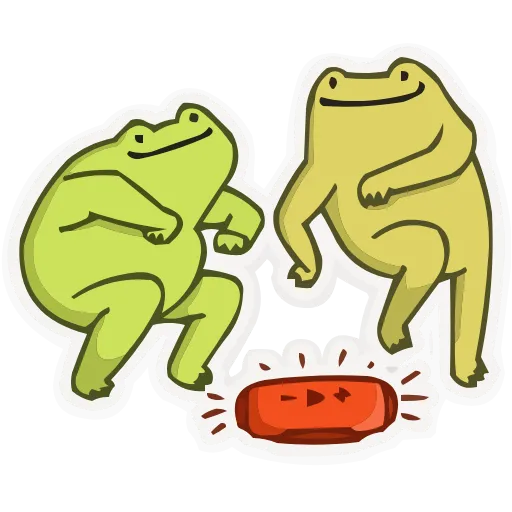 🕺 Эмодзи «Frog Mix» для Telegram