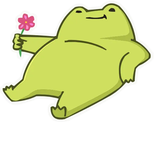 🌺 Эмодзи «Frog Mix» для Telegram