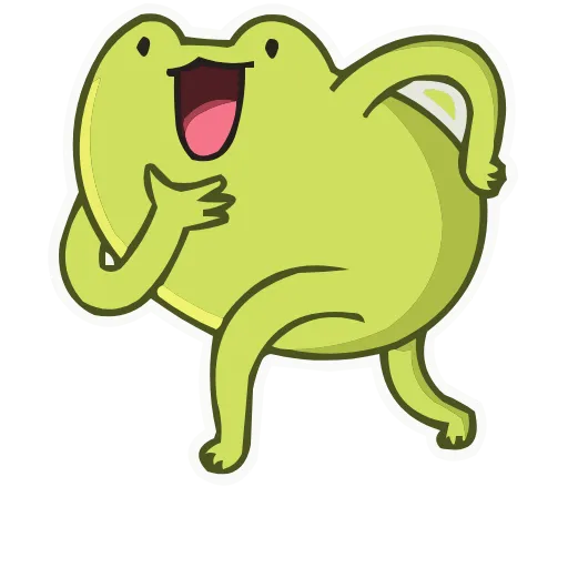 😄 Эмодзи «Frog Mix» для Telegram