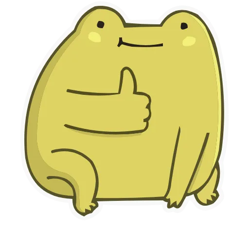 👍 Эмодзи «Frog Mix» для Telegram